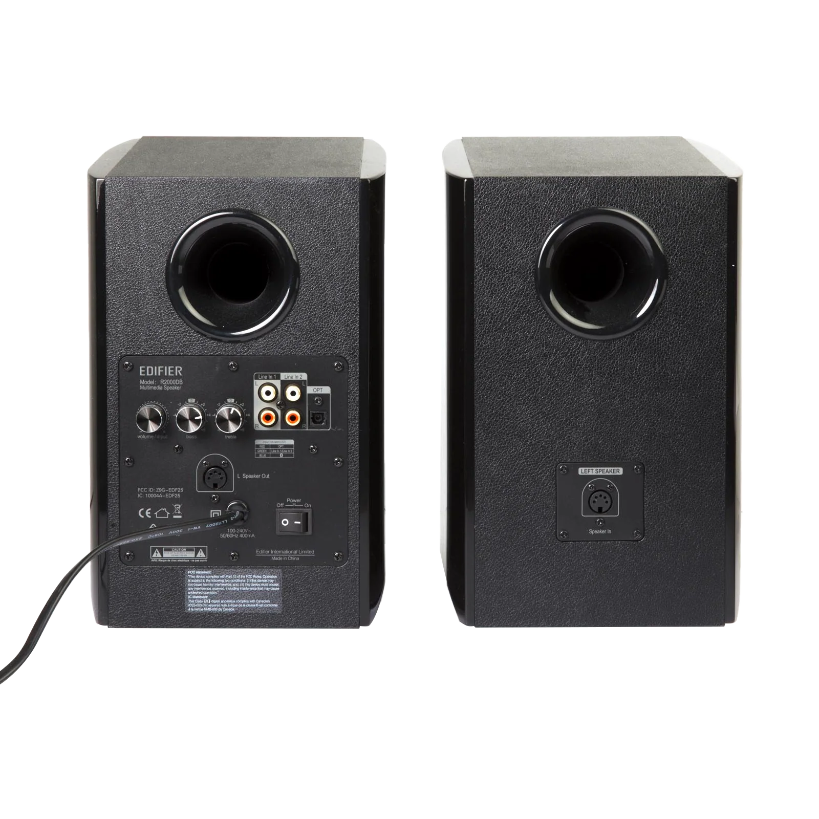 R2000DB Powered Bluetooth Bookshelf Speakers (Certified Refurbished) - Image 9