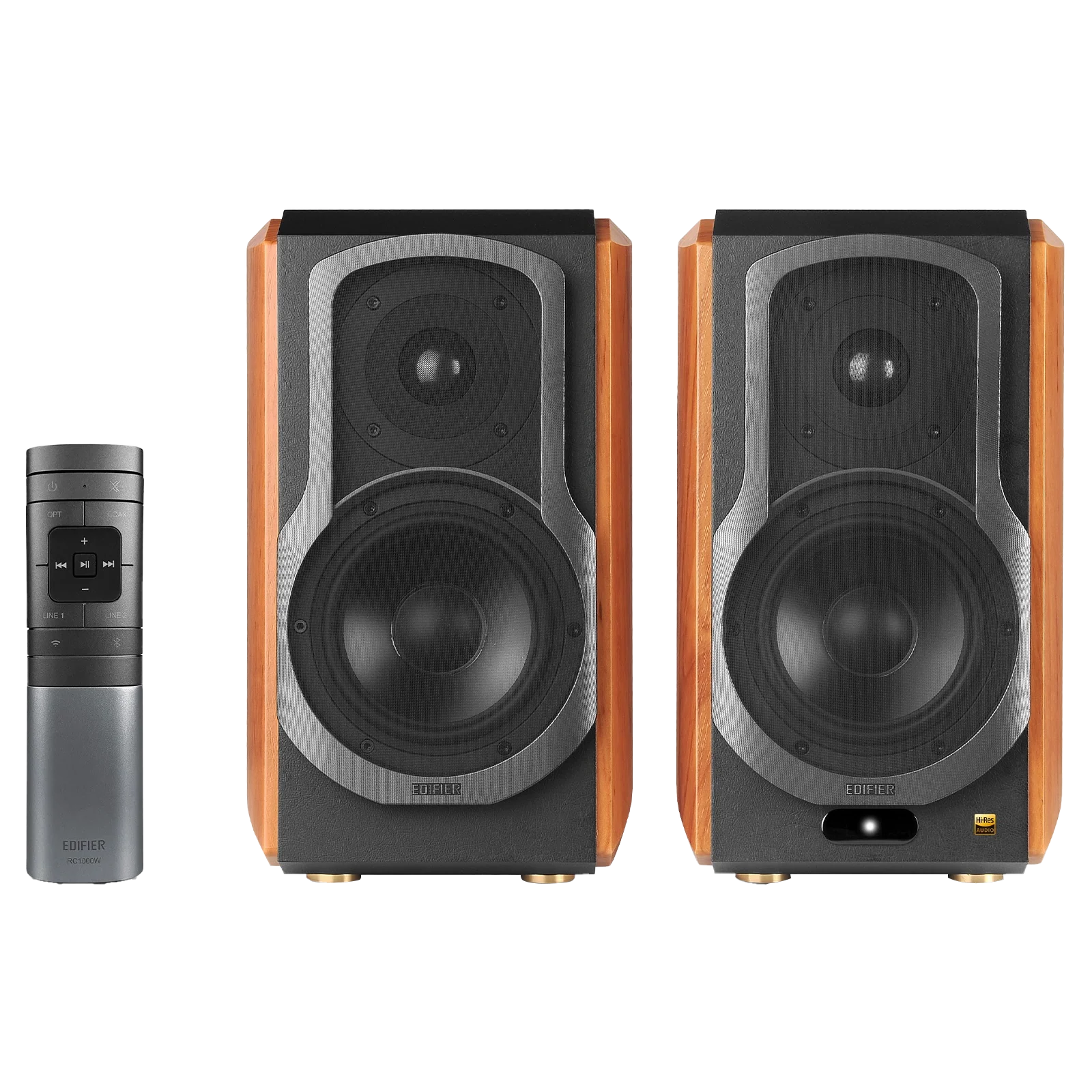 S1000W WiFi Audiophile Active Bookshelf 2.0 Speakers - Pair - Image 3