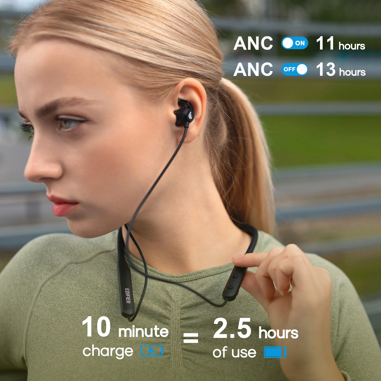 W280NB ANC Wireless Sports Headphones - Image 5