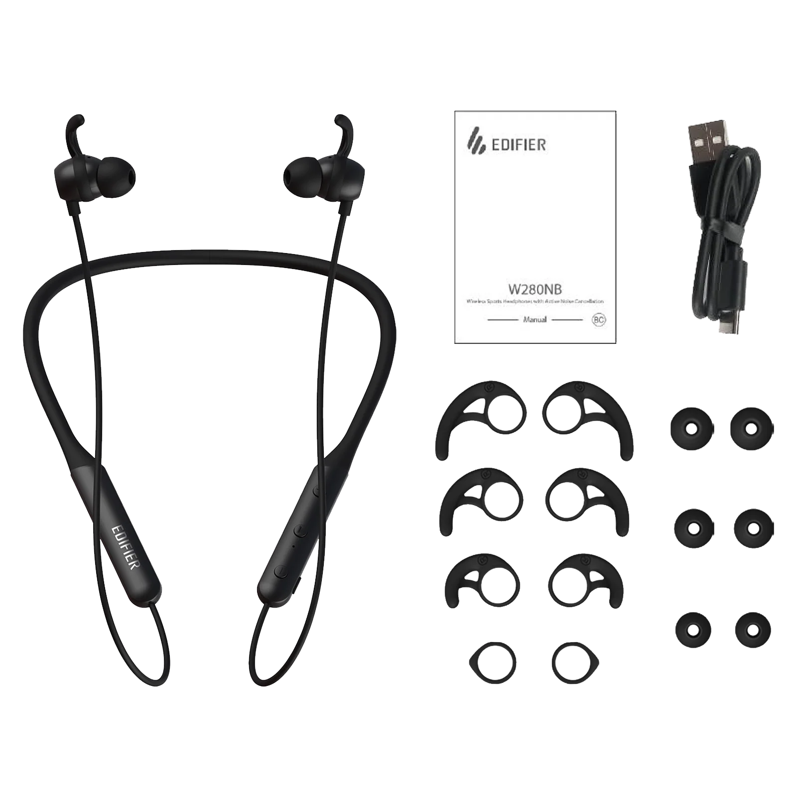 W280NB ANC Wireless Sports Headphones - Image 7