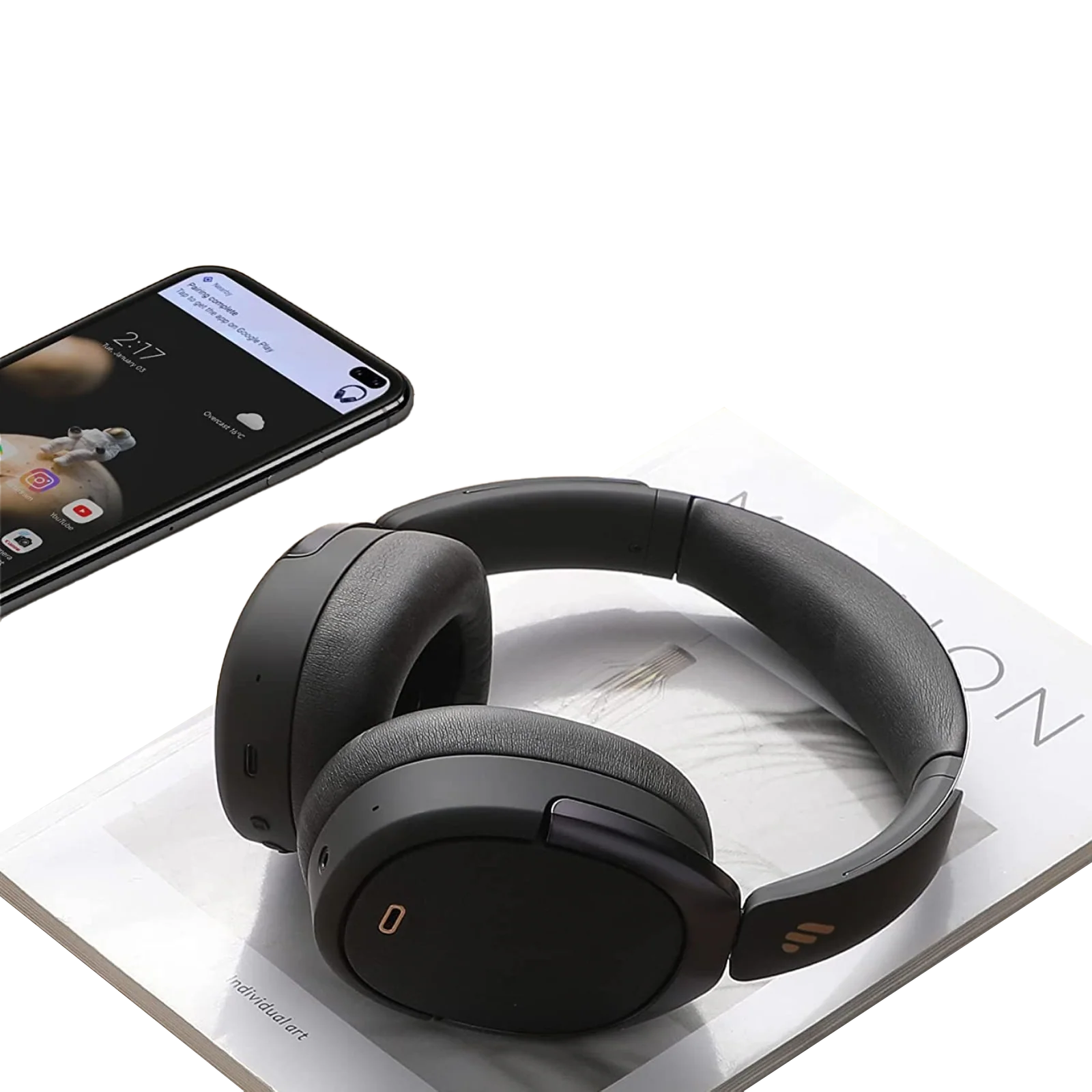 WH950NB Wireless Noise Cancellation Over-Ear Headphones - Image 3