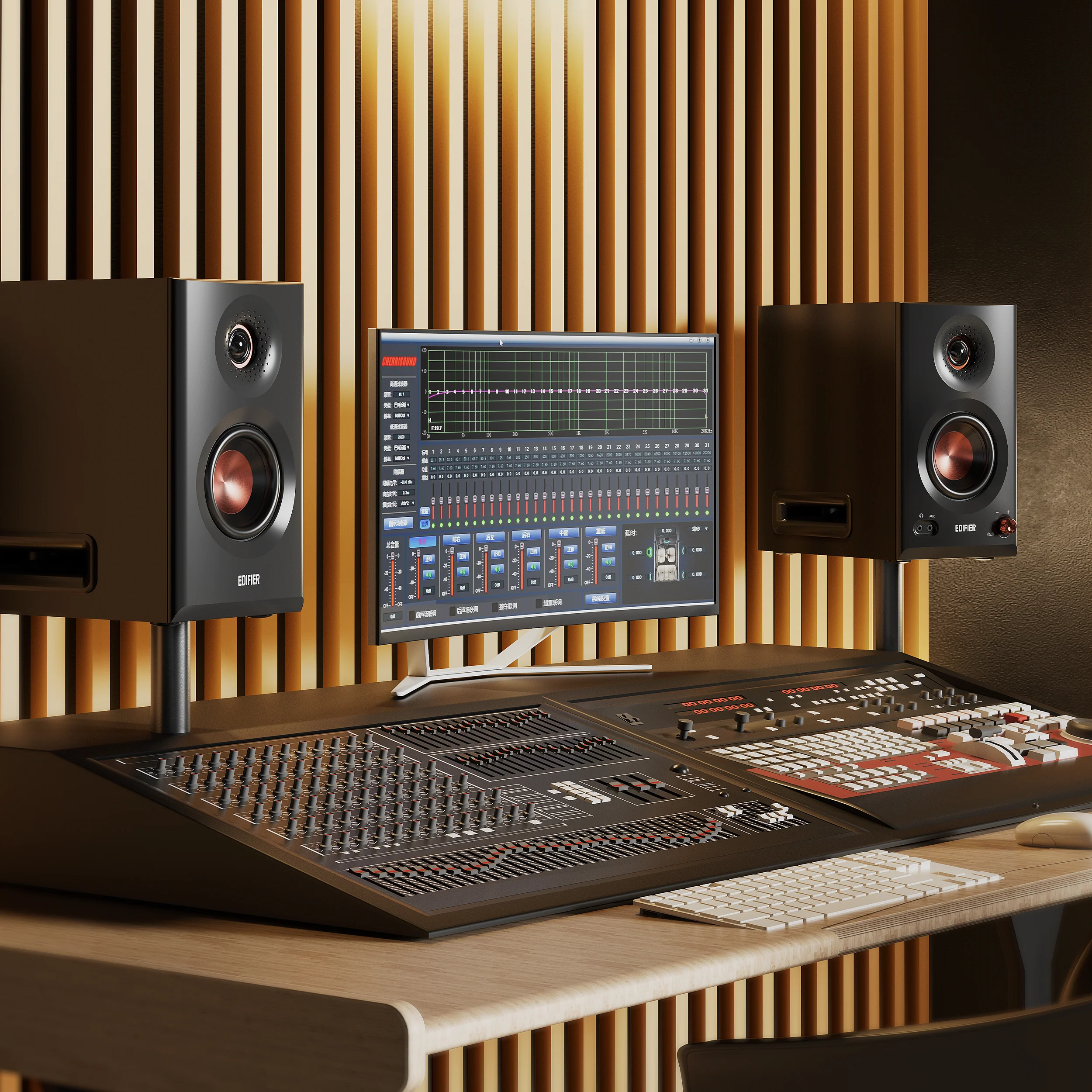 MR5 Tri-Amped Powered Studio Monitor Speakers - Image 8